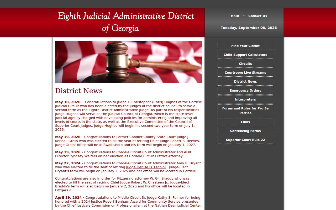 Candler County bench warrant judicial circuit news page