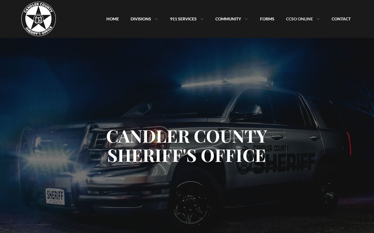 Candler County sheriff online warrant records functions